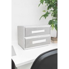 Helen's Home 2 Katlı Dolap Içi Düzenleyici Çekmece Organizer Takı Iç Çamaşırı Sütyen Saklama Kutusu Organizer