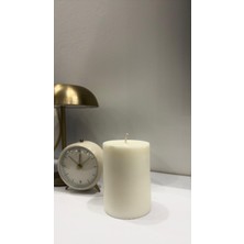 Petek Atölyesi Doğal Soya Wax Silindir Mum Tekli 10X7 cm