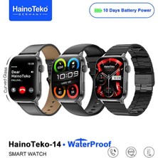 Beemen Haino Teko Germany 14 Curved Ekran Akıllı Saat | Waterproof | 3 Kordon | 10 Gün Pil | Android & Ios Uyumlu