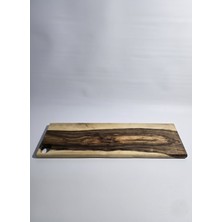 Ceviz Ağacı El Yapımı Dekoratif Sunum Kesme Tahtası