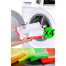 Helen's Home 4 Adet Fermuarlı Ayakkabı Yıkama Filesi