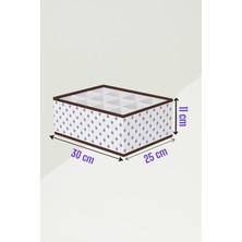 Helen's Home 12 Bölmeli Kutu Çocuk Odası Dolap Çekmece Içi Çamaşır Çorap Düzenleyici Petek Akordiyon Organizer