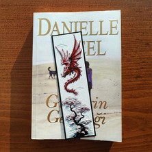 Tia Craft Kırmızı Ejderha & Bonsai Temalı 3D Kitap Ayracı