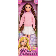 Vardem Oyuncak Kazaklı Örgü Saçlı Bebek 29 cm