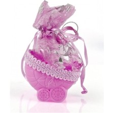 Kuzgun Ticaret Bebek Mevlüt Şekeri - Pembe Bebek Arabası