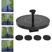 Usin Solar Güneş Enerjili Dekoratif Havuz Süz Havuzu Gölet Çeşmesi Fıskiyesi Su Pompası Havuz Süsü