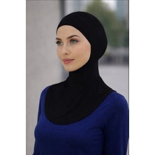 Minawish Kaliteli Boyunluklu Bone - Ninja Bone - Siyah