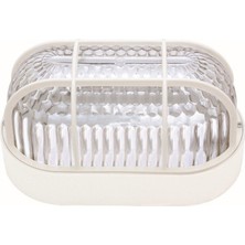 Ars Elektrik Ars Oval Kafesli Beyaz Armatür