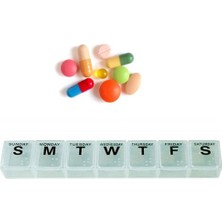 Go İthalat Kapaklı Haftalık Sağlık Kutusu (5477)