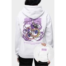 Fuddy Moda Oversize Boa Hancock Sırt Baskılı Kapüşonlu Sweatshirt,unisex One Piece Temalı Anime Hoodie