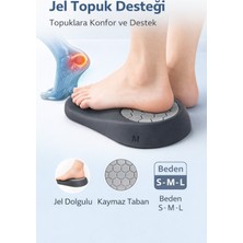 Wicromed Unisex Silikon Jel Topukluk – Şok Emilimi ve Topuk Desteği – Ayak Ağrısı Önleyici - Topuk Dikeni