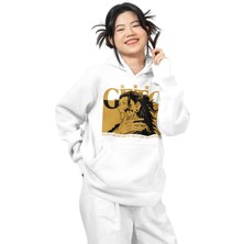 Fuddy Moda Jujutsu Kaisen Suguru Geto Baskılı Kapüşonlu Sweatshirt, Unisex Oversize Anime Baskılı Hoodie
