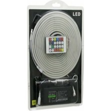 Neon LED CXY-1205 SDR-LED-105 ( 5mt ) ( Kumandalı & Adaptörlü ) ( Neon ) Şerit LED ( 12V )*25