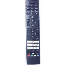 Vestel 42HAE4351 Televizyon Için Uyumlu Netflix Youtube Tuşlu Tv LED LCD Uzaktan Kumanda
