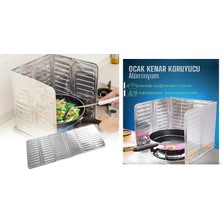 Kuzgun Ticaret Ocak Kenar Koruyucu Alüminyum Levha - Ev Kamp Karavan Ocak Koruyucu