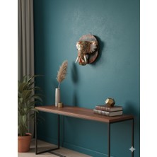 Lebron El Işçiliği Dekoratif Ahşap Fil Duvar Panosu