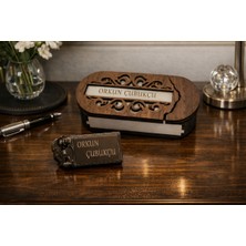 Kişiye Özel Çakmak Şık ve Tasarım Kutulu No 34