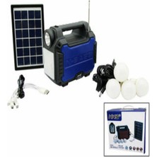 Nns NS-S55LS (3ın1&solar) (2in1=el Feneri& Radyo& Mp3) Bluetooth&usb/tf Port&4pcs Ampul