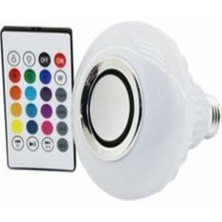 WN-1156 (2ın1) (Kumandalı Rgb LED Ampul & Bluetooth Hoparlör Müzik Çalar)