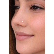 Sacce Scarves & Accessories İthal 925 Ayar 1.5 mm Mini İncili Gümüş Hızma