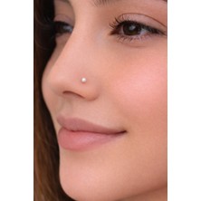 Sacce Scarves & Accessories İthal 925 Ayar 2 mm Mini İncili Gümüş Hızma