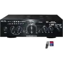 Notel Not 215BL 2X50 Watt Streo Mini Amplifikatör Bluetooth'lu