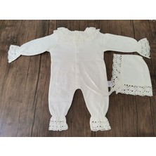 Minik Adımlar Dantelli Tulum