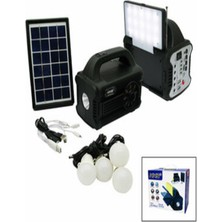 Nns NS-S90LS (3ın1&solar) (2in1 Sabit+Oynar Başlı El Feneri) & Radyo & Mp3) Bluetooth & USB