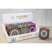 Ynt İthalat Taşlı El Aynası Dikdörtgen Kalın ALK3743