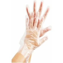 Makitami ( Şeffaf & Naylon ) Eldiven Tek Kullanımlık ( Hdpe )100LÜ