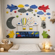 Çocuk Yada Bebek Odası Için Kişiye Özel Duvar Süsü NO60
