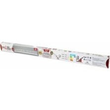 Hıghtek Ht 20CM 40W Yatay Bant Armatür Beyaz LED Lamba Ampul Alüminyum Kasa & Pvc Bombeli Kapak