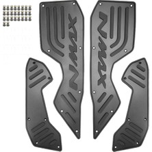 Nmax 125/155 2021-2024 Paspas Basamak Seti Cnc Modifiye Ürün Siyah Renk Uyumlu