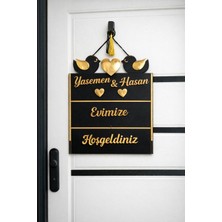 Dış Kapı Süsü Modelimiz Kuşlu Kişiye Özel No4