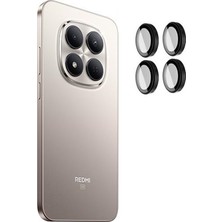 Adige Xiaomi Redmi Note 15 Pro 5g Lens Koruyucu Tekli Siyah