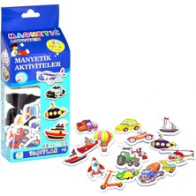 Utku Oyuncak LC7154 Laço, Manyetik Aktiviteler - Taşıtlar / +3 Yaş