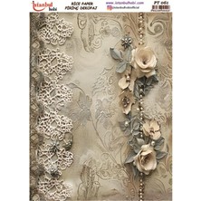 E Hobici Pirinç Dekopaj Kağıdı 30X42CM PT-061