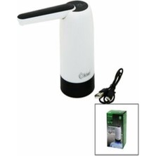 Kiwi KWP-8513 ( USB Şarjlı & Otomatik ) Damacana Su Pompası