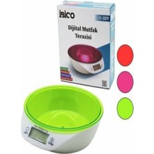 Ibico İ11-009 ( Dijital & Pilli ) Mutfak Terazi Tartı ( Kaseli & 5kg/1gr )*24