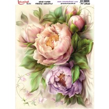 E Hobici Pirinç Dekopaj Kağıdı 30X42CM PT-3839