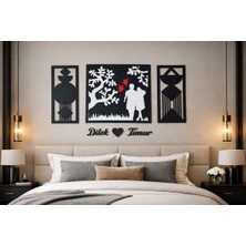 Yatak Odası Için Şık Bir Duvar Süsü Kişiye Özel No 75