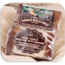 Keçe Yünlü Ballı Keçi Sütlü Sabun