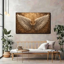 Melek Kanatları Kanvas Tablo – Güç, Özgürlük ve Asaletin Simgesi