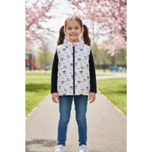 Diamondstar Kuromi Baskılı Kız Çocuk Şişme Yelek