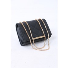 Eytu Zincir Askılı Kapitone Desenli Kadın Omuz Çantası