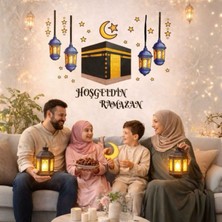 Bezzar Ramazan Sticker Seti Ramazan Süsleri Ramazan Ayi Temali Cam Duvar Süsleri