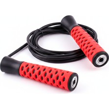 NK Spor Kırmızı Pvc Atlama Ipi - Fitness - Crossfit- Rope - Jump - Body - Sağlık - Egzersiz - Spor