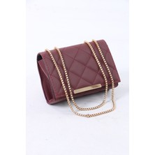 Eytu Zincir Askılı Kapitone Desenli Kadın Omuz Çantası