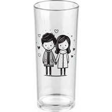 Bade Sevgililer Gününe Özel Rakı Bardağı