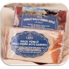 Keçe Yünlü Ballı Eşek Sütlü Sabun